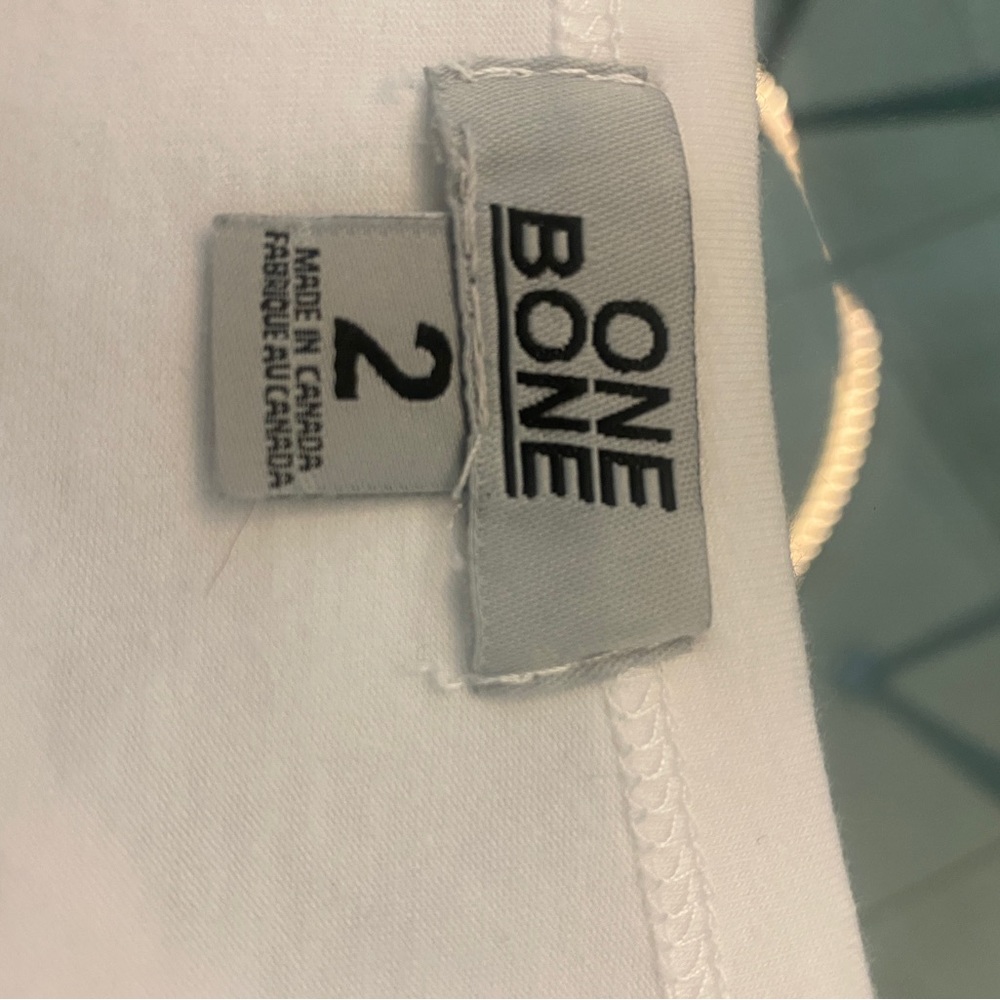 ONE Bone brand crew neck tee-NEW